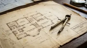 Drafting compass