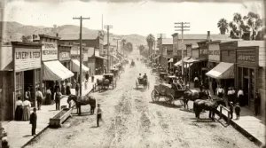 Horse-drawn carriages